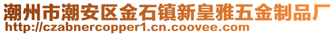 潮州市潮安區(qū)金石鎮(zhèn)新皇雅五金制品廠