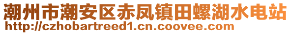 潮州市潮安區(qū)赤鳳鎮(zhèn)田螺湖水電站