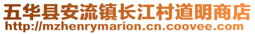 五華縣安流鎮長江村道明商店