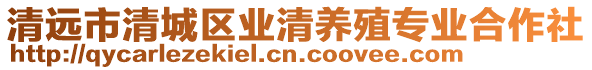 清遠市清城區業清養殖專業合作社