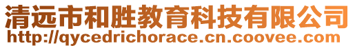 清遠(yuǎn)市和勝教育科技有限公司