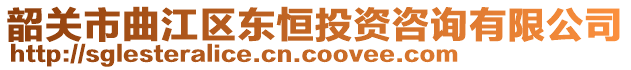 韶關(guān)市曲江區(qū)東恒投資咨詢有限公司