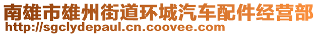 南雄市雄州街道環(huán)城汽車配件經營部