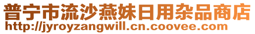 普寧市流沙燕妹日用雜品商店