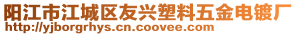 陽(yáng)江市江城區(qū)友興塑料五金電鍍廠