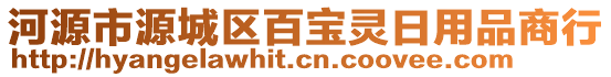 河源市源城區(qū)百寶靈日用品商行