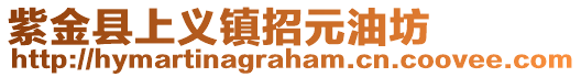 紫金县上义镇招元油坊