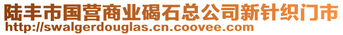 陸豐市國營商業(yè)碣石總公司新針織門市