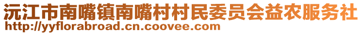 沅江市南嘴鎮(zhèn)南嘴村村民委員會(huì)益農(nóng)服務(wù)社