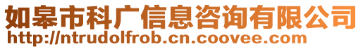 如皋市科廣信息咨詢有限公司