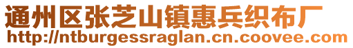 通州區(qū)張芝山鎮(zhèn)惠兵織布廠