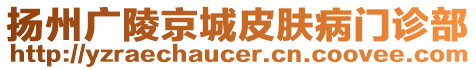 揚州廣陵京城皮膚病門診部