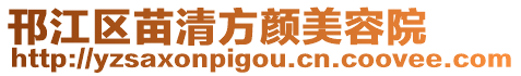 邗江區苗清方顏美容院