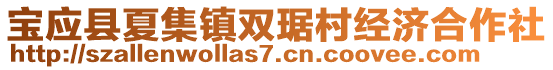 寶應(yīng)縣夏集鎮(zhèn)雙琚村經(jīng)濟(jì)合作社