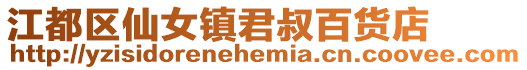 江都區仙女鎮君叔百貨店
