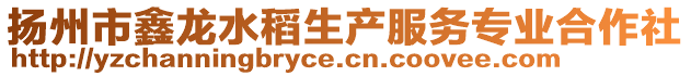 揚州市鑫龍水稻生產(chǎn)服務(wù)專業(yè)合作社