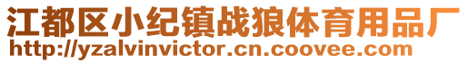 江都區(qū)小紀(jì)鎮(zhèn)戰(zhàn)狼體育用品廠