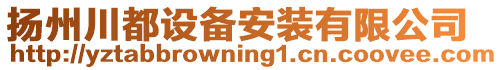揚州川都設備安裝有限公司