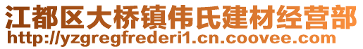 江都區(qū)大橋鎮(zhèn)偉氏建材經(jīng)營(yíng)部