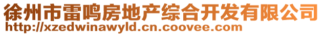 徐州市雷鳴房地產綜合開發(fā)有限公司