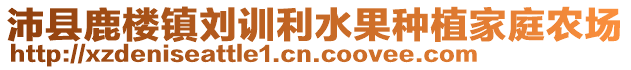 沛縣鹿樓鎮(zhèn)劉訓(xùn)利水果種植家庭農(nóng)場