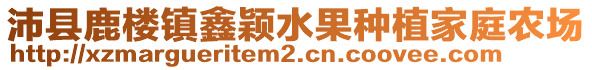 沛縣鹿樓鎮鑫穎水果種植家庭農場