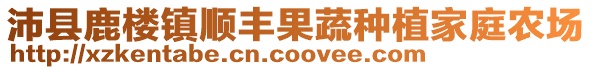沛縣鹿樓鎮順豐果蔬種植家庭農場