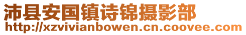 沛县安国镇诗锦摄影部