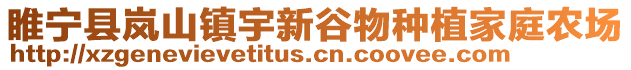 睢寧縣嵐山鎮宇新谷物種植家庭農場