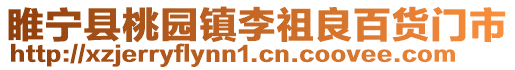 睢寧縣桃園鎮李祖良百貨門市