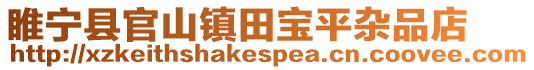 睢寧縣官山鎮(zhèn)田寶平雜品店