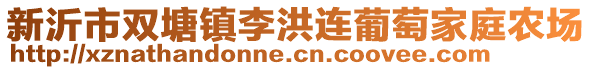 新沂市雙塘鎮(zhèn)李洪連葡萄家庭農(nóng)場