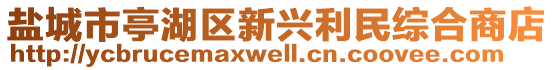 鹽城市亭湖區(qū)新興利民綜合商店