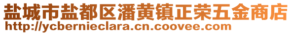 鹽城市鹽都區(qū)潘黃鎮(zhèn)正榮五金商店