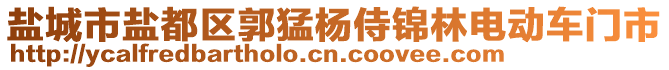 鹽城市鹽都區(qū)郭猛楊侍錦林電動(dòng)車門市