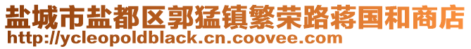 鹽城市鹽都區(qū)郭猛鎮(zhèn)繁榮路蔣國和商店