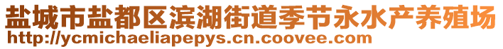 鹽城市鹽都區(qū)濱湖街道季節(jié)永水產(chǎn)養(yǎng)殖場(chǎng)