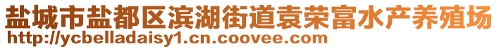 鹽城市鹽都區(qū)濱湖街道袁榮富水產(chǎn)養(yǎng)殖場(chǎng)