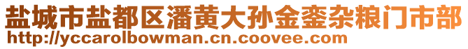 鹽城市鹽都區(qū)潘黃大孫金鑾雜糧門市部