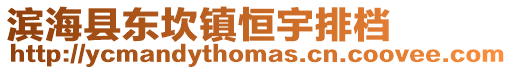 濱海縣東坎鎮恒宇排檔