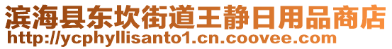 濱?？h東坎街道王靜日用品商店