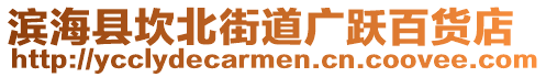 濱海縣坎北街道廣躍百貨店