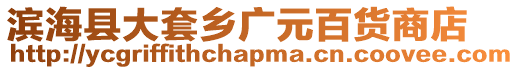 濱海縣大套鄉廣元百貨商店