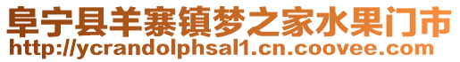 阜宁县羊寨镇梦之家水果门市