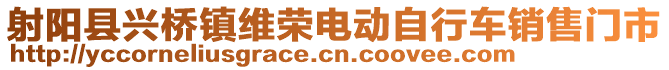 射陽縣興橋鎮(zhèn)維榮電動自行車銷售門市