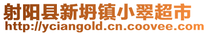 射陽縣新坍鎮小翠超市