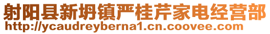 射陽縣新坍鎮嚴桂芹家電經營部