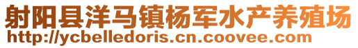 射陽縣洋馬鎮楊軍水產養殖場