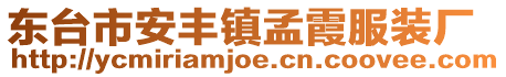 東臺市安豐鎮孟霞服裝廠