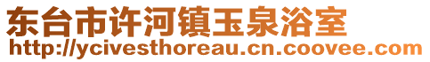 東臺市許河鎮玉泉浴室